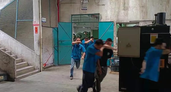 消防演習(xí)齊努力，共筑廣有安全墻|廣有五金&東莞合頁