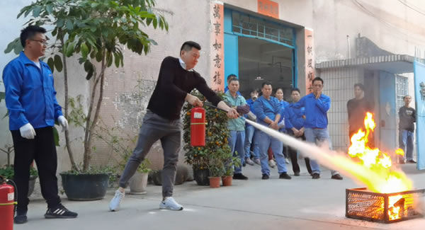 2021冬季消防演練總結(jié)|廣有五金&東莞合頁