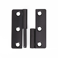 合頁(yè)定制廠家專(zhuān)業(yè)生產(chǎn)電泳黑色拆裝鉸鏈，脫卸合頁(yè)